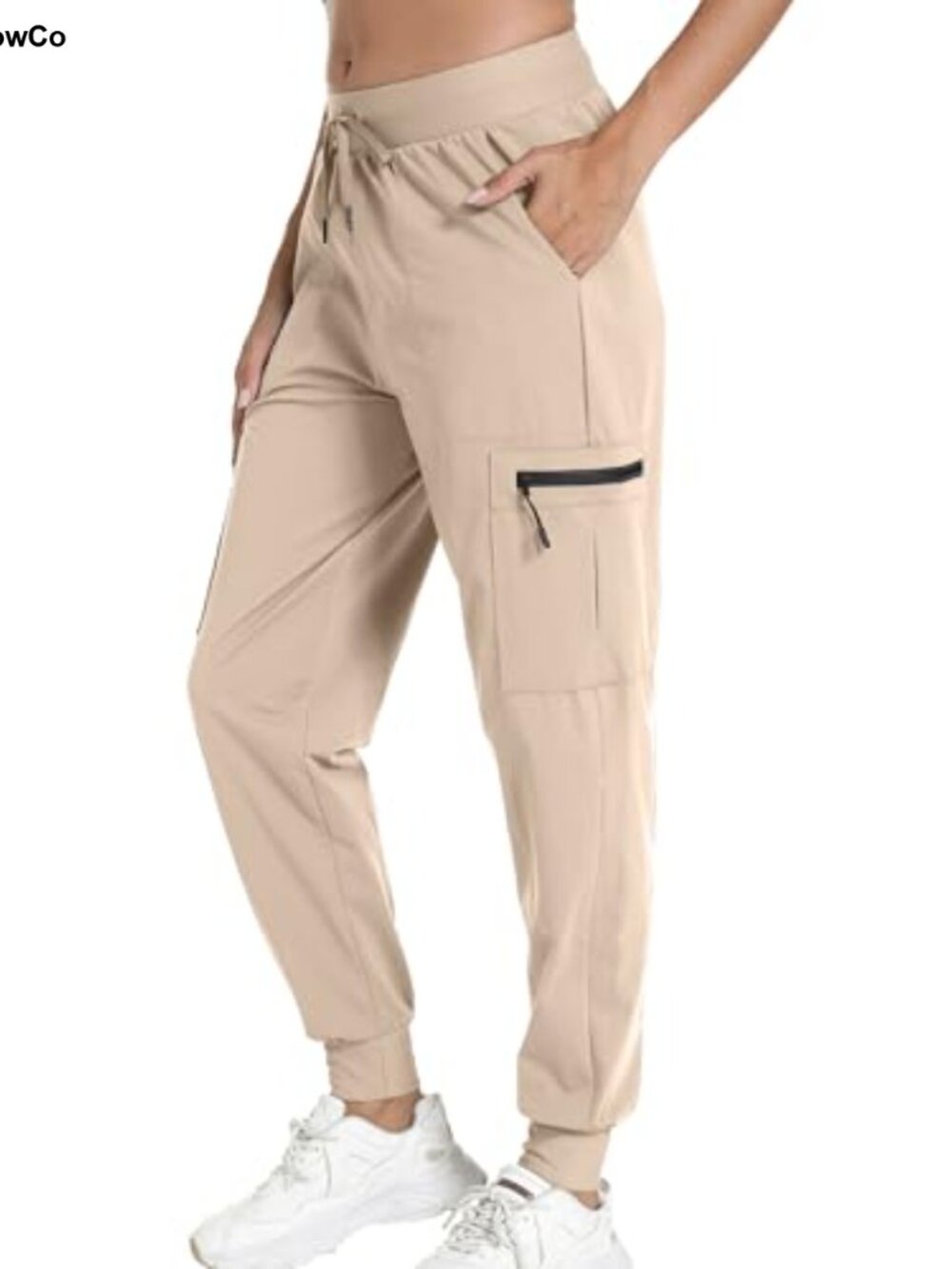 Women's Hiking Cargo Joggers Lightweight Quick Dry Pants 4 Pockets